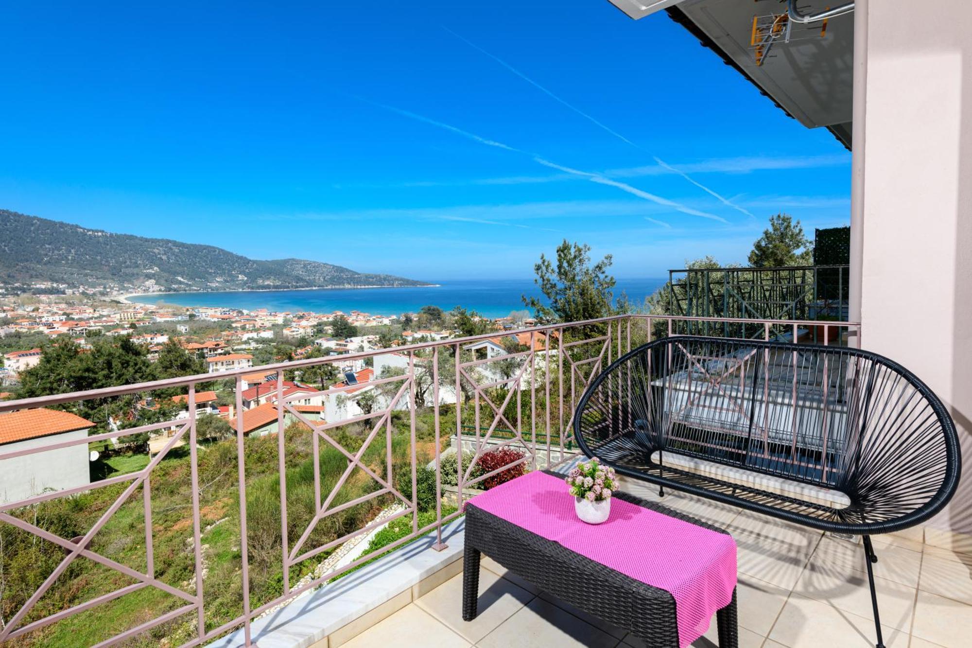 Villa Panorama Скала Потамияс Екстериор снимка