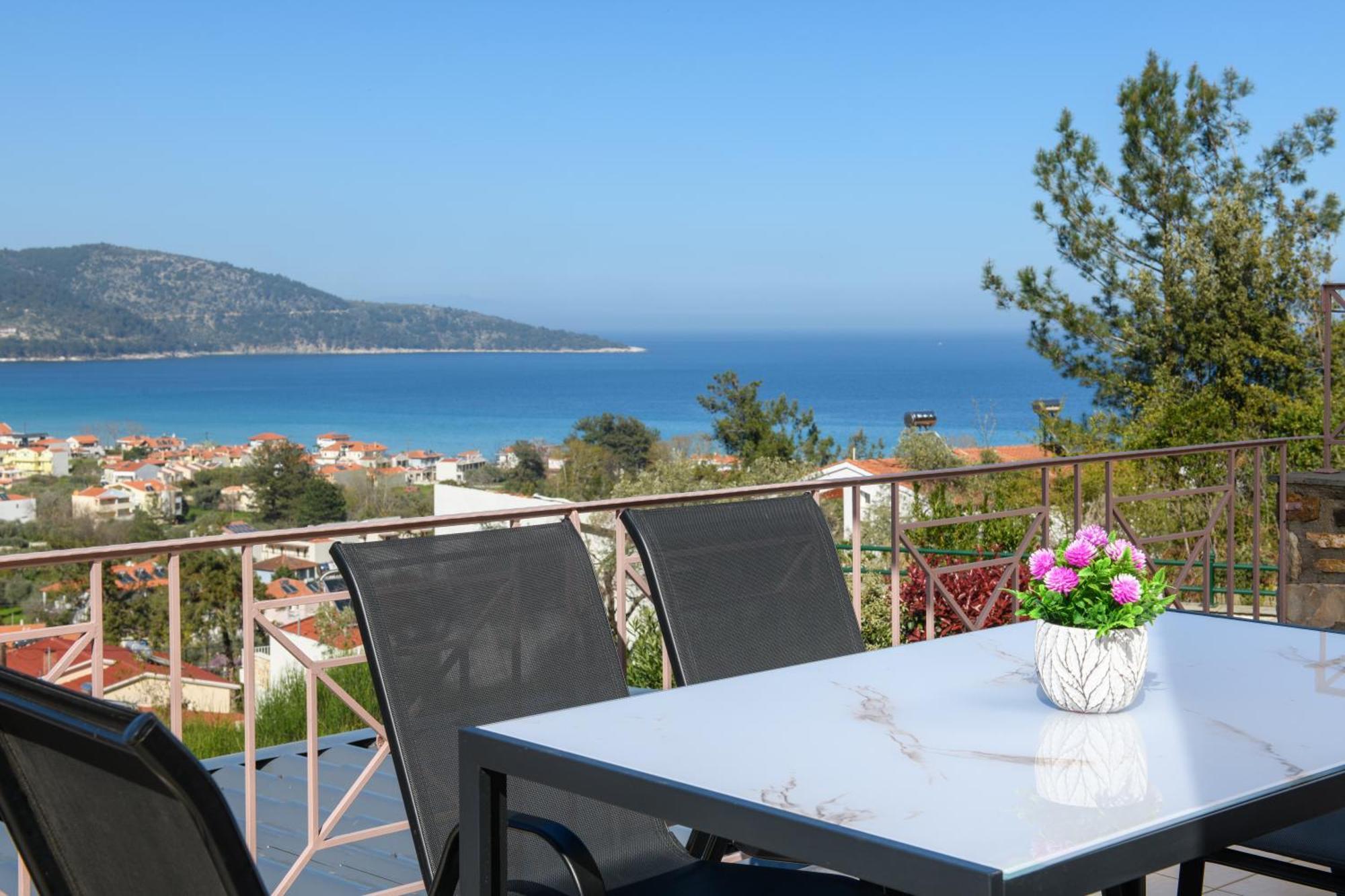 Villa Panorama Скала Потамияс Екстериор снимка